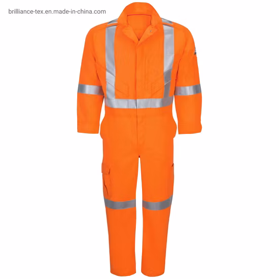 Iq シリーズ® エンデュランス コレクション メンズ Fr プレミアム カバーオール、反射トリム付き アーク評価 Atpv 9 Cal/Cm2