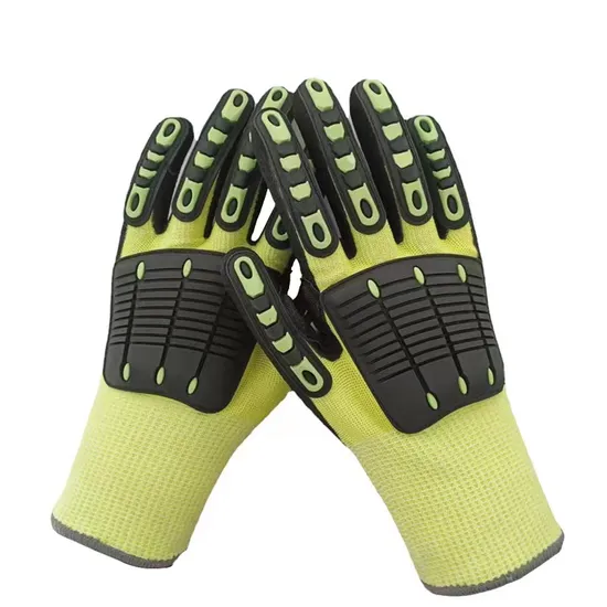 Nmsafety Hppe カットプルーフ TPR 耐衝撃 PPE 保護メカニック作業安全手袋