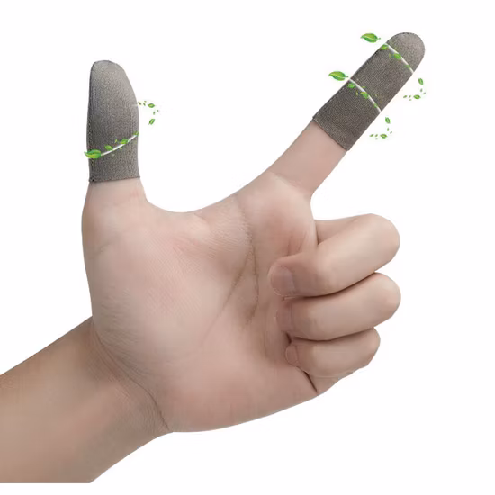 ゲームコントローラー防汗親指スリーブ高感度タッチスクリーンゲーミングフィンガーハンドゲーミンググローブ